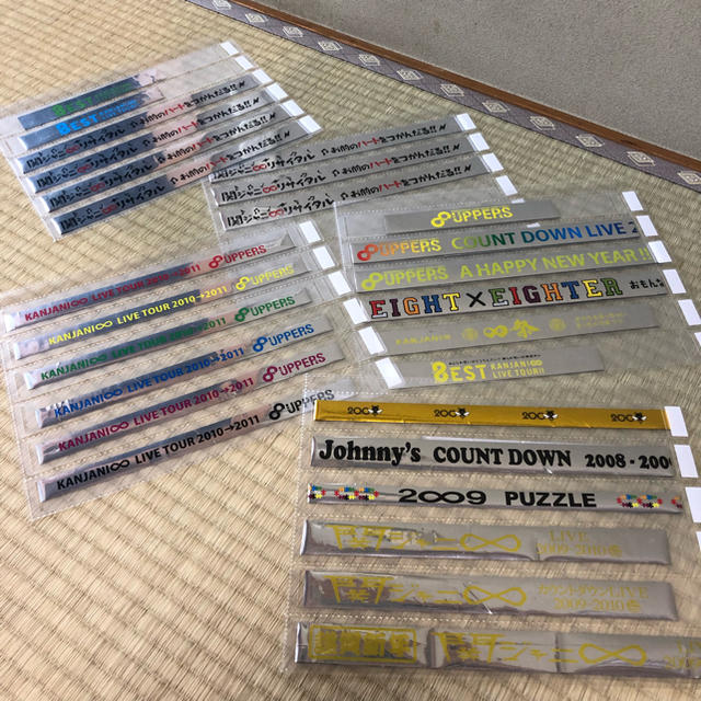 関ジャニ∞ 歴代銀テープ約30本 お得パック | フリマアプリ ラクマ