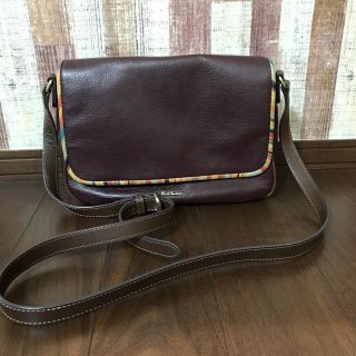 ポールスミス ショルダーバッグ(レディース)(パープル/紫色系)の通販
