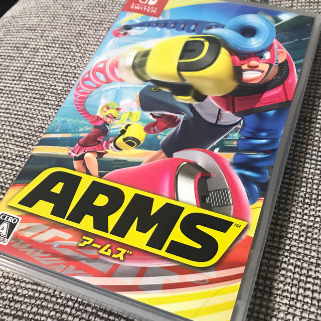 Nintendo Switch(ニンテンドースイッチ)のARMS エンタメ/ホビーのゲームソフト/ゲーム機本体(家庭用ゲームソフト)の商品写真