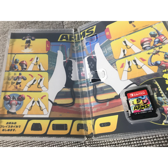 Nintendo Switch(ニンテンドースイッチ)のARMS エンタメ/ホビーのゲームソフト/ゲーム機本体(家庭用ゲームソフト)の商品写真