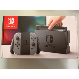 ニンテンドウ(任天堂)の任天堂スイッチ　グレー　新品未使用(家庭用ゲーム機本体)