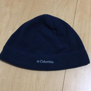 コロンビア(Columbia)のコロンビア ニット帽 新品未使用 ネイビー(ニット帽/ビーニー)