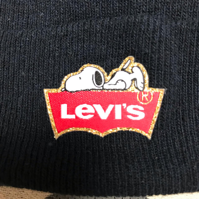 Levi's(リーバイス)のLevi's × PEANUTS【 Levi's 】ニット帽 レディースの帽子(ニット帽/ビーニー)の商品写真