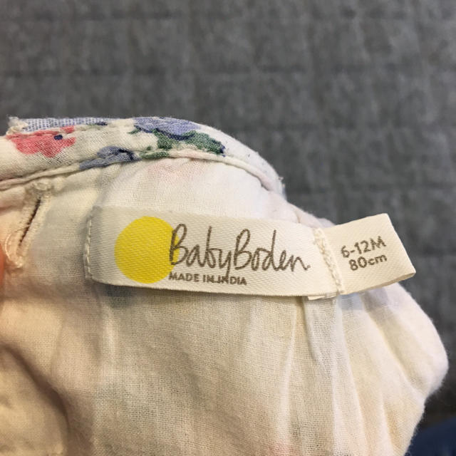 Boden(ボーデン)のbaby boden 6-12M 襟付きロンパース  80 キッズ/ベビー/マタニティのベビー服(~85cm)(ロンパース)の商品写真