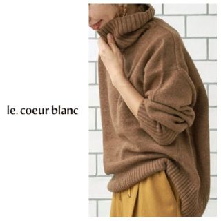 ルクールブラン(le.coeur blanc)のルクールブラン　ニットプルオーバー(ニット/セーター)