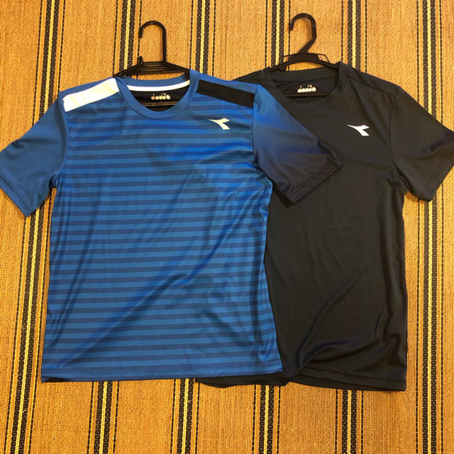 DIADORA(ディアドラ)のdiadora ディアドラ スポーツメンズTシャツ　2枚セット　M メンズのトップス(Tシャツ/カットソー(半袖/袖なし))の商品写真