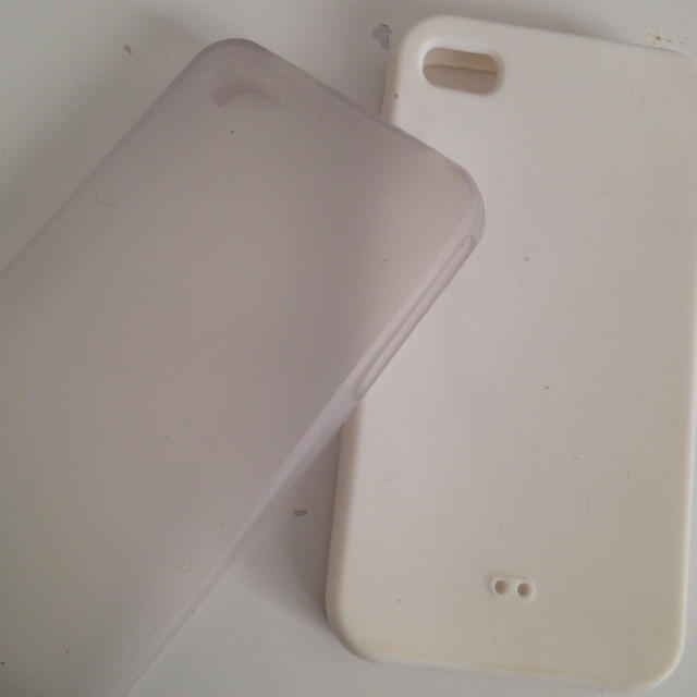 新品☆iPhone4/4Sカバー2SET スマホ/家電/カメラのスマホアクセサリー(モバイルケース/カバー)の商品写真