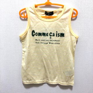 コムサイズム(COMME CA ISM)の新品タグ付き！コムサイズム　100サイズ　タンクトップ(Tシャツ/カットソー)