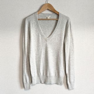 ジェイクルー(J.Crew)のJ.CREW ジェイクルー ライトグレーニットXS(ニット/セーター)