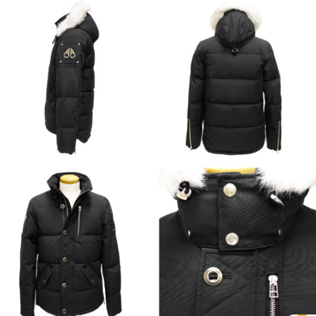 CANADA GOOSE(カナダグース)のMOOSEKNUCKLES ムースナックルズ 3Q ダウンジャケット ブラック  メンズのジャケット/アウター(ダウンジャケット)の商品写真