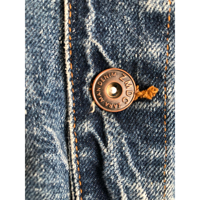 ZARA(ザラ)のZARA オーバーサイズ ビッグシルエットデニムジャケット Gジャン メンズのジャケット/アウター(Gジャン/デニムジャケット)の商品写真
