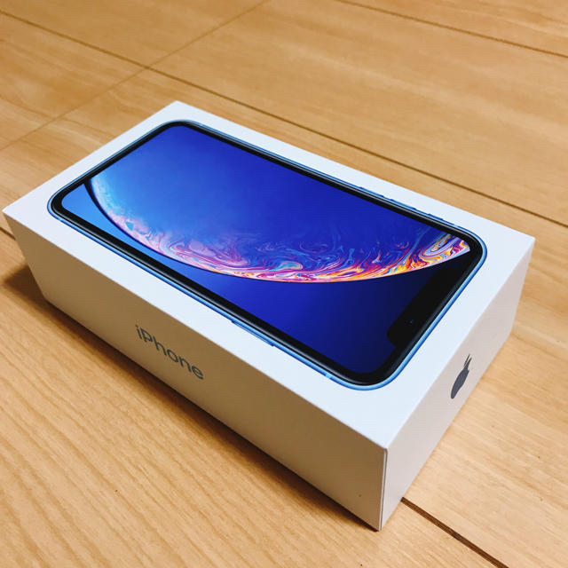 【2021?新作】 Apple - ブルー 64GB XR iPhone スマートフォン本体