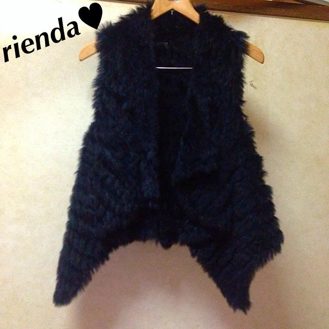 rienda♥︎ラビットファーベスト