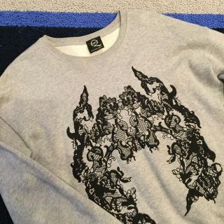 アレキサンダーマックイーン(Alexander McQueen)のスウェットワンピ(ミニワンピース)