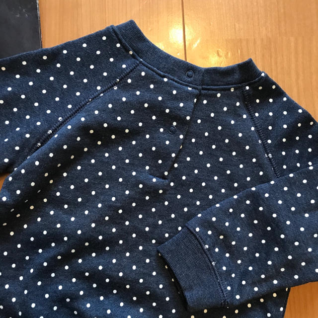 babyGAP(ベビーギャップ)の新品★baby gapスウェットロゴトップス80 キッズ/ベビー/マタニティのベビー服(~85cm)(シャツ/カットソー)の商品写真