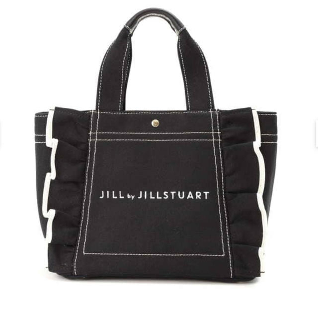 JILL by JILLSTUART(ジルバイジルスチュアート)のフリルキャンバストートバック レディースのバッグ(トートバッグ)の商品写真