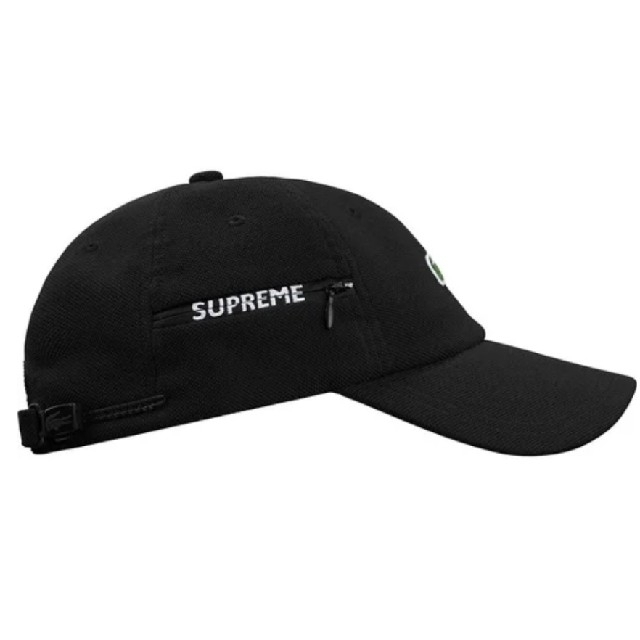 Supreme x LACOSTE Pique 6-Panel Cap (新品) 1