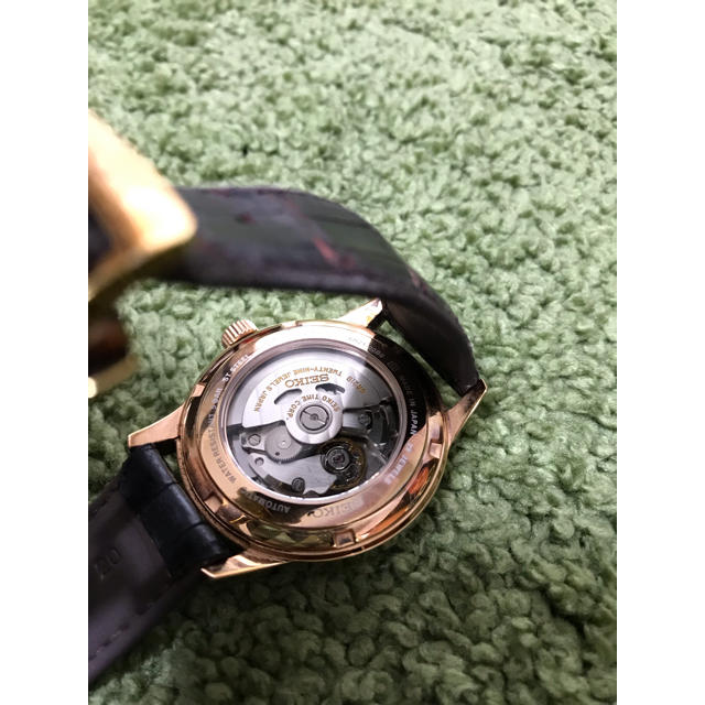 SEIKO(セイコー)の【正規品】SEIKO 腕時計 自動巻 ゴールド メンズの時計(腕時計(アナログ))の商品写真
