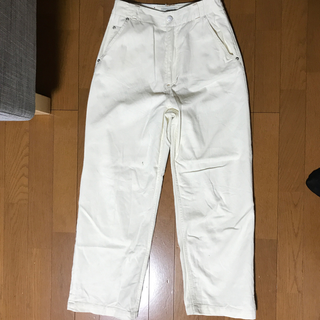 CHILD WOMAN(チャイルドウーマン)の12.5oz デニムハイウエストパンツ レディースのパンツ(デニム/ジーンズ)の商品写真