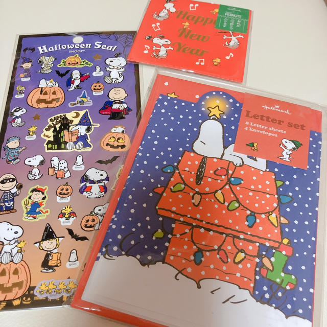 Snoopy スヌーピーグッズ スヌーピーセット レターセット シールクリスマス ハロウィンの通販 By スヌーピーならラクマ