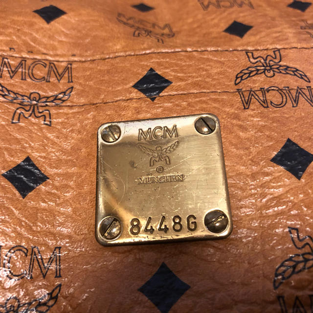 値下げ中！【USED】MCM  モノグラム ショルダートートバッグ 1