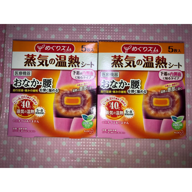 花王(カオウ)のめぐりズム 蒸気の温熱シート 下着の内側面に貼るタイプ 10点 コスメ/美容のボディケア(その他)の商品写真