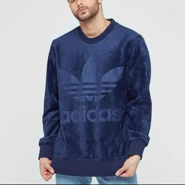 adidas(アディダス)のアディダス　オリジナルス　ベロア　トレーナー メンズのトップス(スウェット)の商品写真