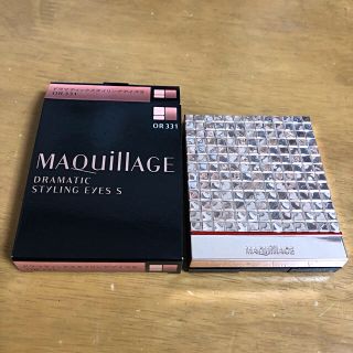 マキアージュ(MAQuillAGE)のマキアージュ ドラマティックスタイリングアイズＳ OR331 アイシャドウ(アイシャドウ)