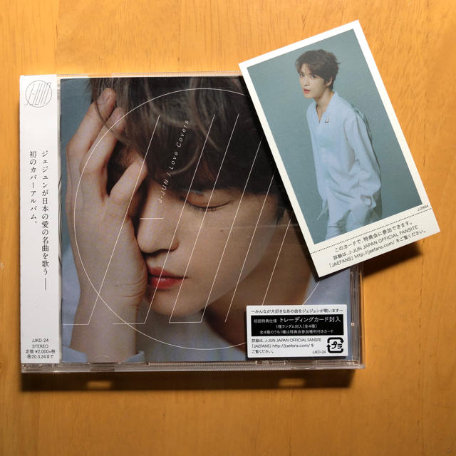 ジェジュン J-JUN 「Love Covers」     CD&お渡し会参加券