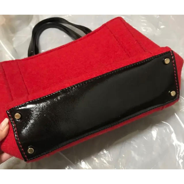 kate spade new york(ケイトスペードニューヨーク)のkate spade フェルトハンドバッグ レディースのバッグ(ハンドバッグ)の商品写真