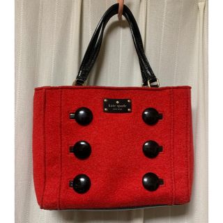 ケイトスペードニューヨーク(kate spade new york)のkate spade フェルトハンドバッグ(ハンドバッグ)