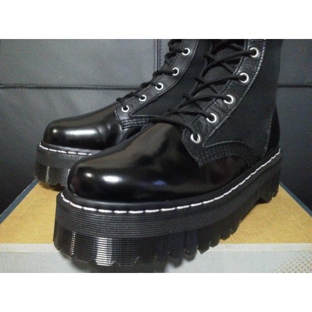 【専用】Dr.Martens アギネスコラボ ニーハイブーツ UK5 黒 厚底