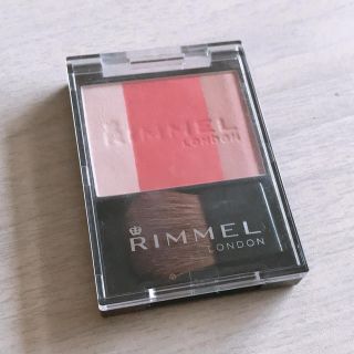 リンメル(RIMMEL)のリンメル RIMMEL チーク スリーインワンモデリングフェイスブラッシュ010(チーク)