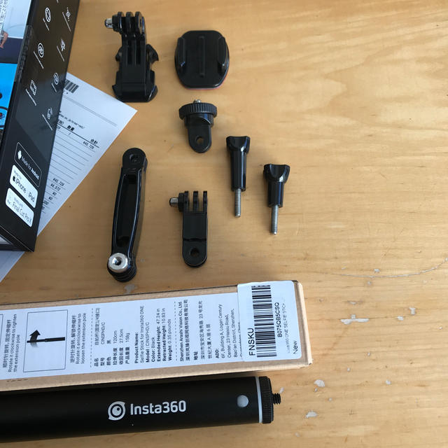 Insta360 one X 未開封正規品　保証書残2020/10 低温用 スマホ/家電/カメラのカメラ(ビデオカメラ)の商品写真