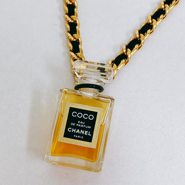 CHANEL - シャネル CHANEL COCO 香水ネックレス ペンダント 本物 ヴィンテージの通販 by 熊八｜シャネルならラクマ