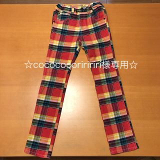 エフオーキッズ(F.O.KIDS)の☆cocococoriririri様専用☆F.O.KIDS☆チェック柄パンツ(パンツ/スパッツ)