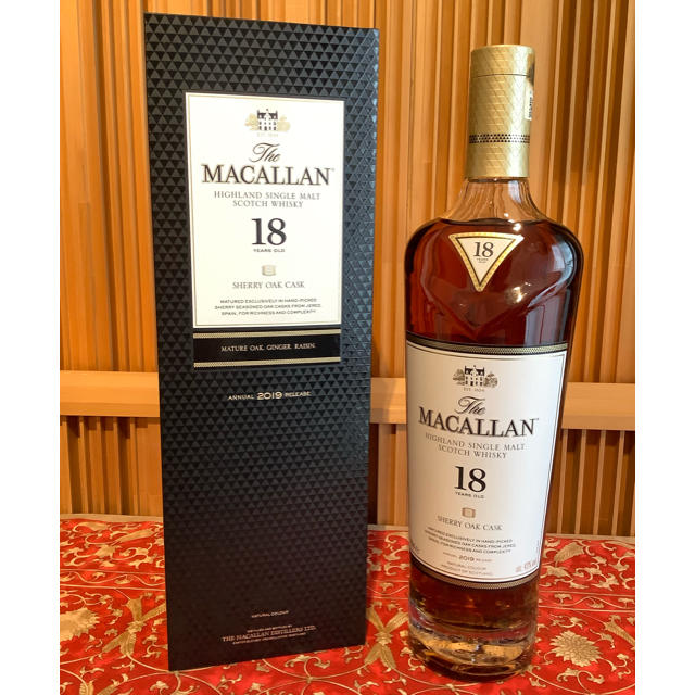 MACALLAN  マッカラン 18年（ニューボトル 箱付き）700ml