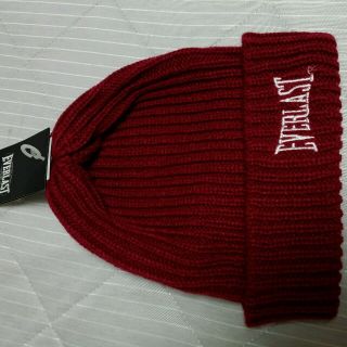 エバーラスト(EVERLAST)の値下げ！新品！ニットキャップ(ニット帽/ビーニー)