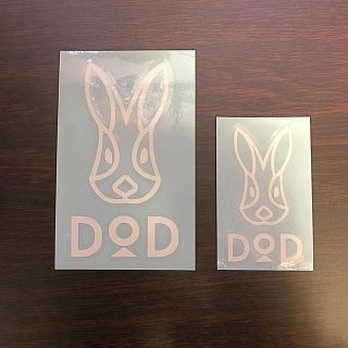 ドッペルギャンガー(DOPPELGANGER)のDOD カッティングシール 白2枚(その他)