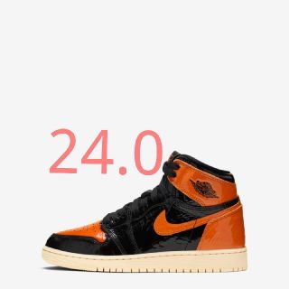 ナイキ(NIKE)の24cm NIKE AIR JORDAN 1 RETRO HIGH OG SHA(スニーカー)