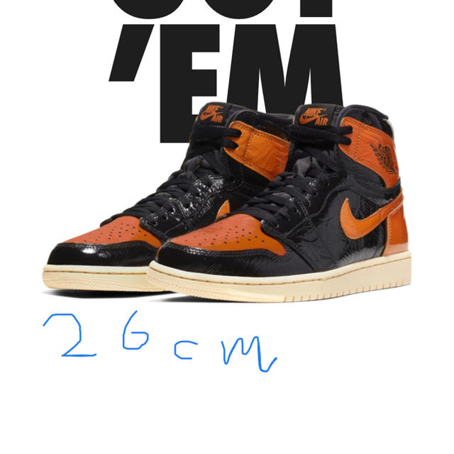 Air Jordan1 Shattered Backboard 26cm