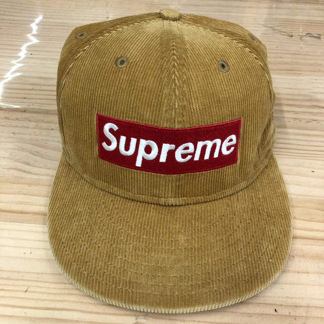 メンズsupreme コーデュロイ ニューエラ ボックスロゴ