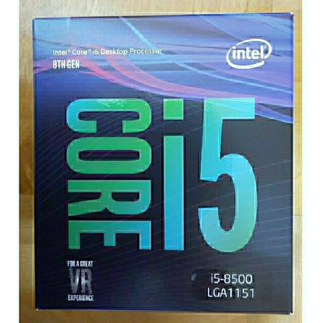 Intel Core i5 8500 新品、未使用、未開封 スマホ/家電/カメラのPC/タブレット(PCパーツ)の商品写真