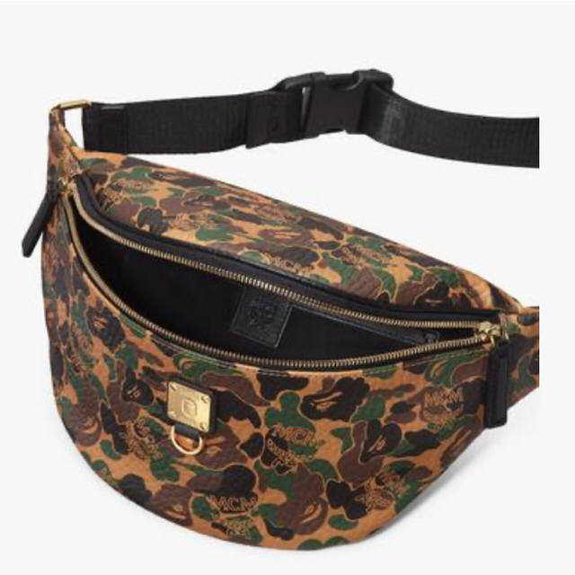 MCM BAPE ショルダーバック