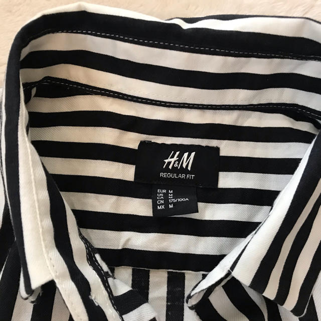 H&M(エイチアンドエム)のH&M  ストライプ シャツ メンズのトップス(シャツ)の商品写真