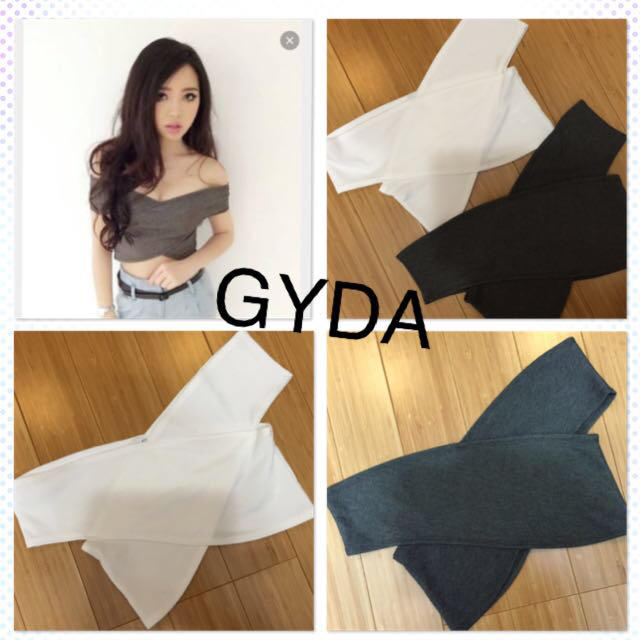 GYDA(ジェイダ)のブイラインオフショルショルダー レディースのトップス(カットソー(半袖/袖なし))の商品写真