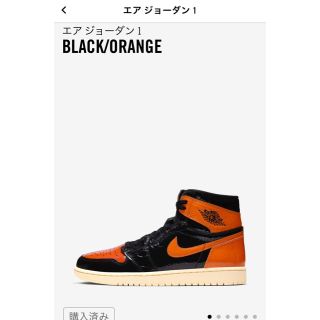 ナイキ(NIKE)のAIR JORDAN 1  新品 28.5センチ(スニーカー)