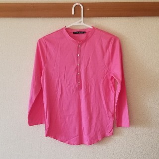 ラルフローレン(Ralph Lauren)のTシャツ　トップス　ピンク色　ラルフローレン　Ralph Lauren(Tシャツ(長袖/七分))