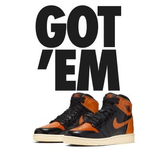 ナイキ(NIKE)のAIR JORDAN 1 SHATTERED BACKBOARD 25(スニーカー)