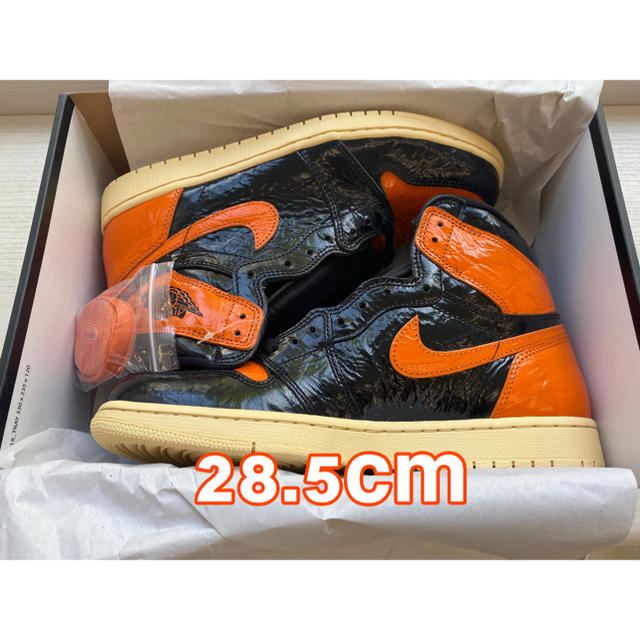 NIKE(ナイキ)のJORDAN 1 RETRO HIGH SHATTERED BACKBOARD  メンズの靴/シューズ(スニーカー)の商品写真